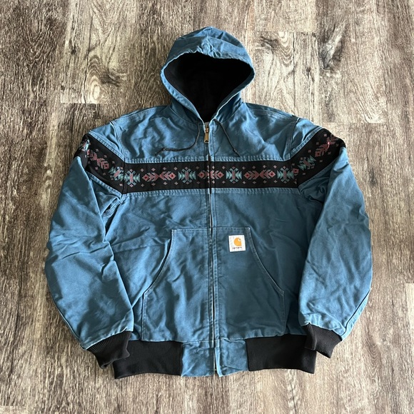 VTG 1995 Carhartt Aztec jacket - Picture 2 of 4